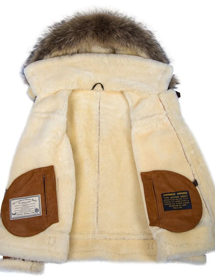 Sander™ I Leren Winterjas