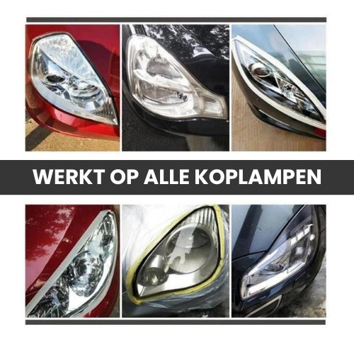 ShineFix™ I Maakt autokoplampen weer als nieuw