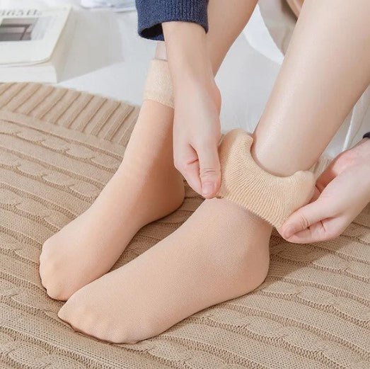 VelvetWarm™ I Knusse Fluwelen Winter Thermosokken 1 + 2 GRATIS