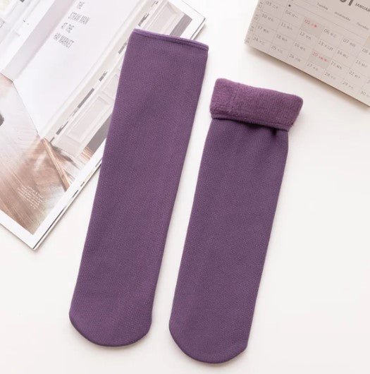 VelvetWarm™ I Knusse Fluwelen Winter Thermosokken 1 + 2 GRATIS