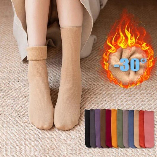 VelvetWarm™ I Knusse Fluwelen Winter Thermosokken 1 + 2 GRATIS