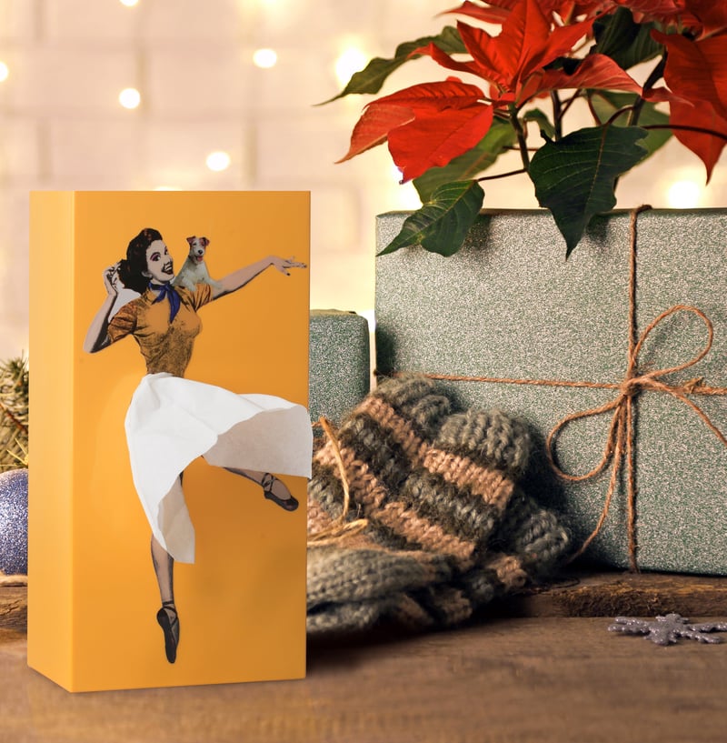 Madame™ Home | Vliegende rok Tissue Box