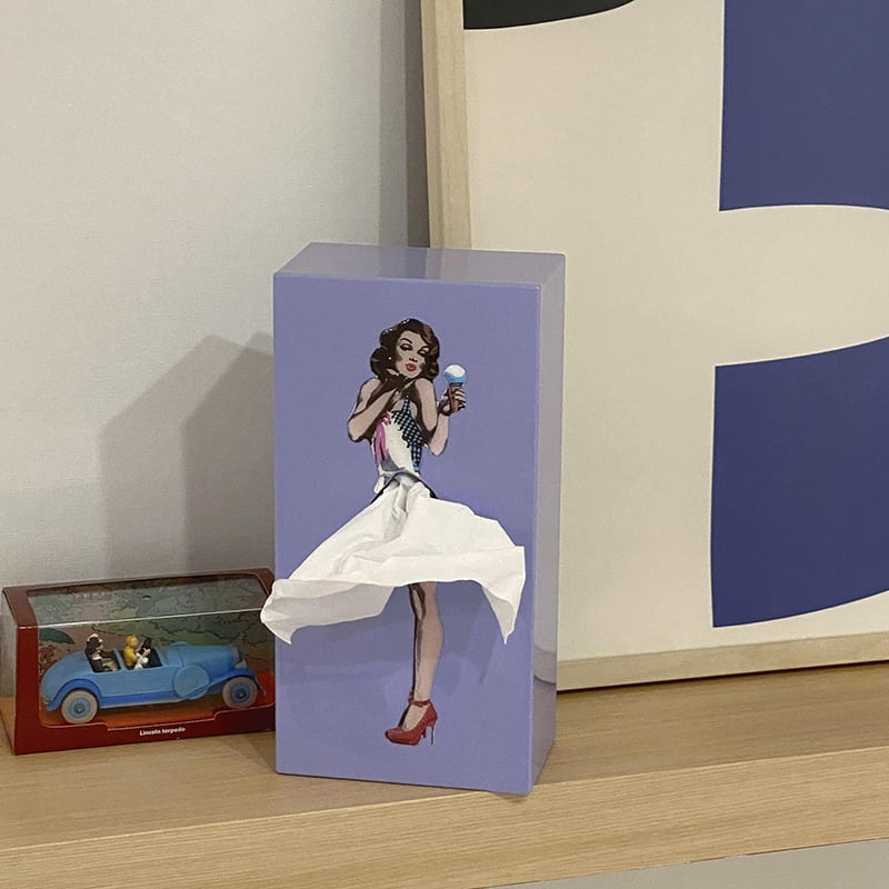 Madame™ Home | Vliegende rok Tissue Box