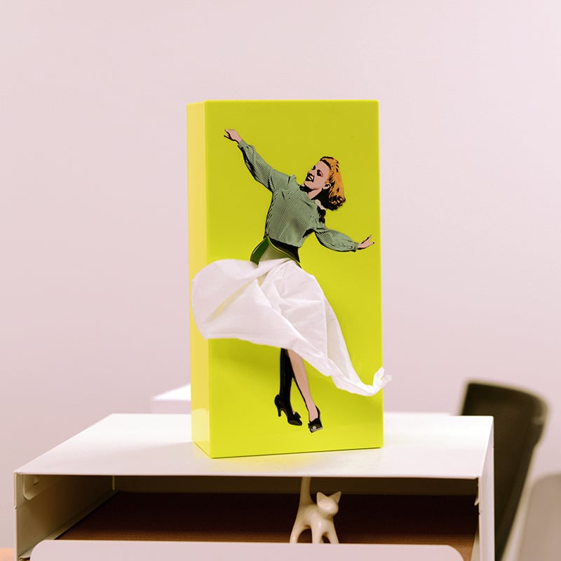 Madame™ Home | Vliegende rok Tissue Box