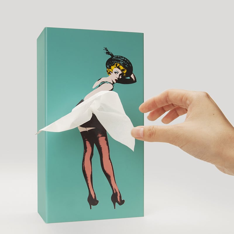 Madame™ Home | Vliegende rok Tissue Box