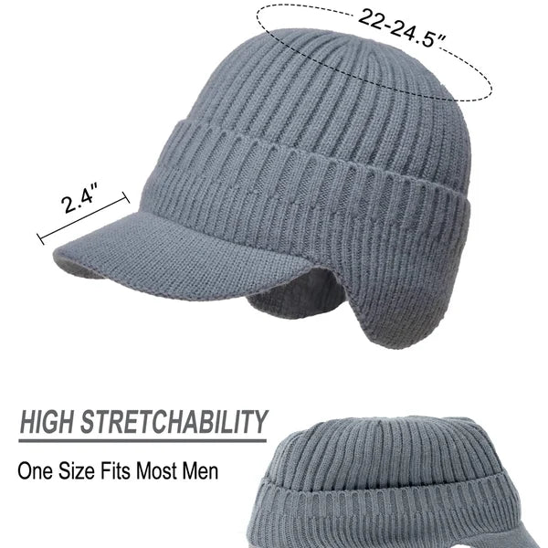 WarmHugHat™ I Elastische Warme Gebreide Muts