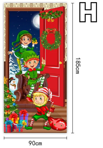 MagicX-mas Doorcover™ I 2023 Kerstdeurafdekkingen Mega-Sale