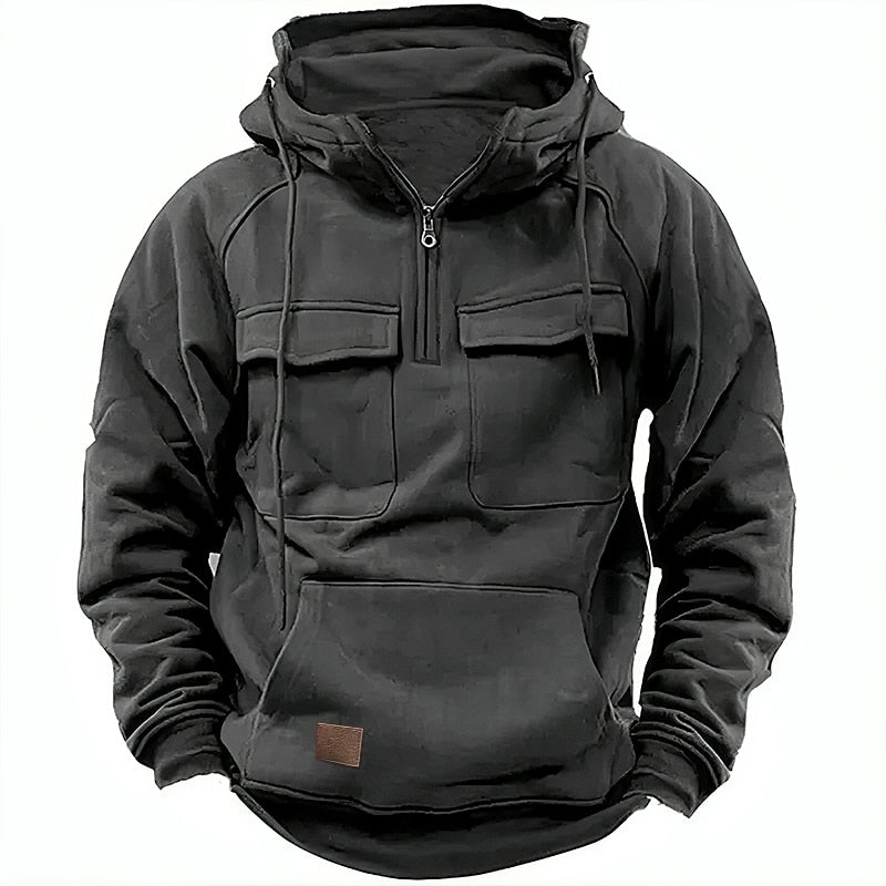 Anton™ I Warme Winter Hoodie met Rits