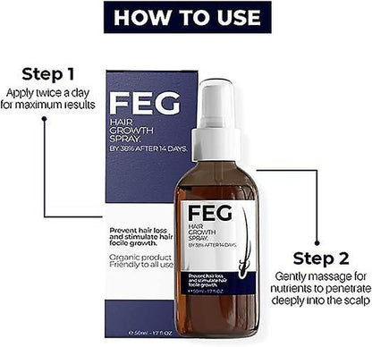 FEG Haargroei Serum| 1 + 1 Gratis!