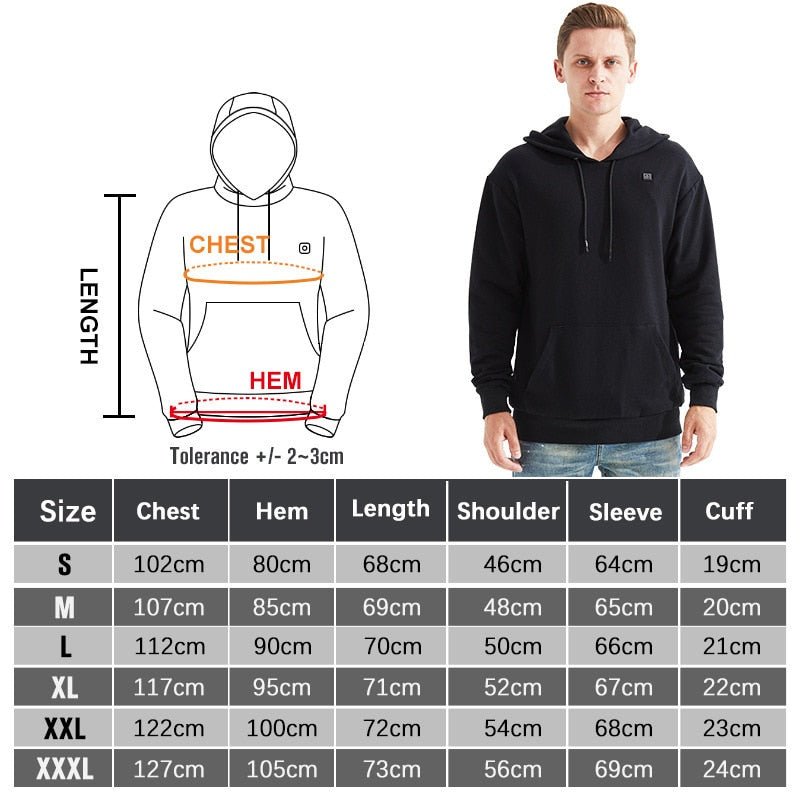 HeatVolt Sweaters™ I Unisex Elektrische USB-buitenverwarming Sweaters