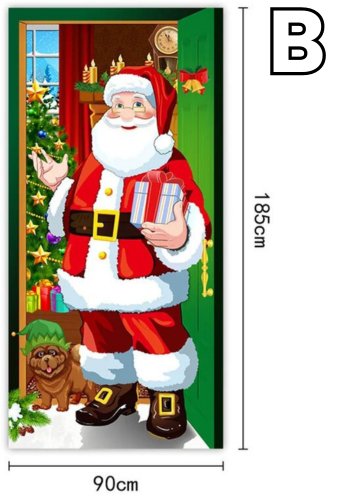 MagicX-mas Doorcover™ I 2023 Kerstdeurafdekkingen Mega-Sale