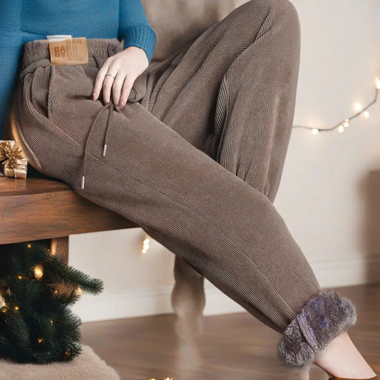 Milou™ I WinterWarmth Stijlvolle Corduroy Broek