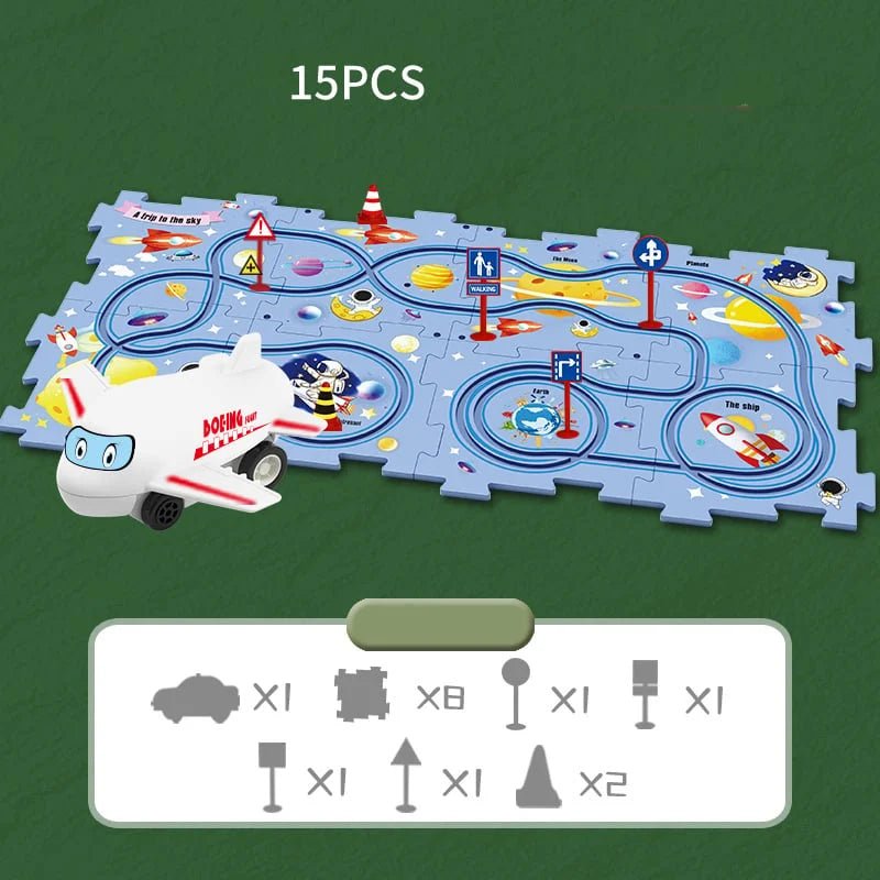 QuizzWheels™ I Puzzel speelgoedauto