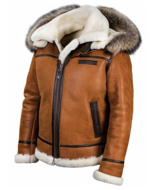 Renz™ I Leren Winterjas