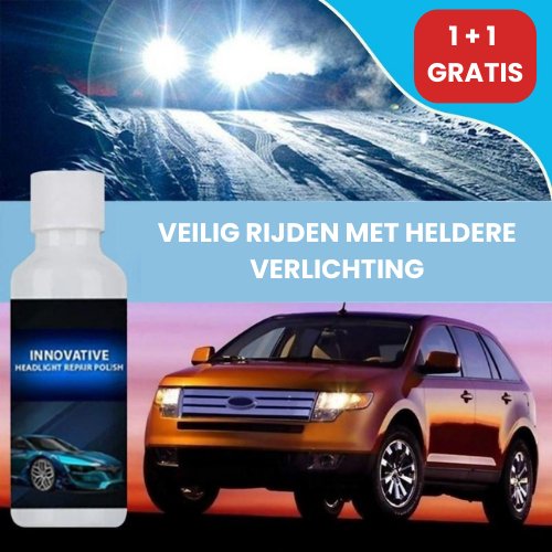 ShineFix™ I Maakt autokoplampen weer als nieuw