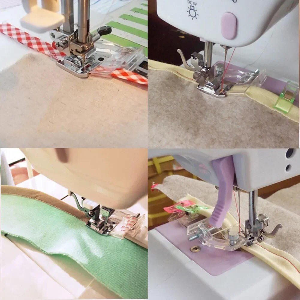 SnapSeam MasterBinder™ I Verstelbare naaimachine naaivoet voor eenvoudig bias inbinden